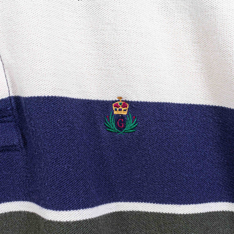 GANT Crest Striped Polo Shirt