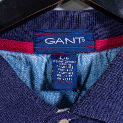 GANT Crest Striped Polo Shirt