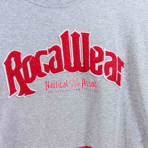 Rocawear Nautical Collection Striped T-Shirt Baggy Hip Hop