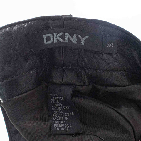 DKNY Leather Pants