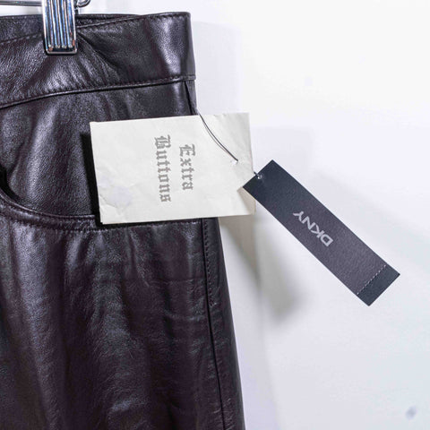 DKNY Leather Pants