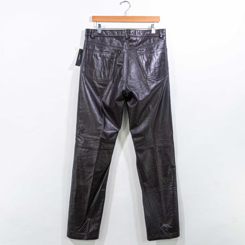 DKNY Leather Pants