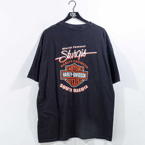 Harley Davidson Motorcycles Pocket T-Shirt Sturgis South Dakota