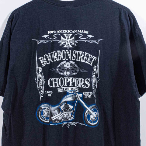 Bourbon Street Choppers Motorcycles T-Shirt Biker