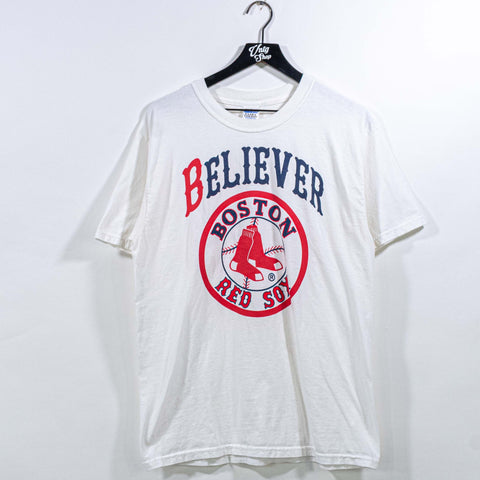 Boston Red Sox Believer Logo T-Shirt MLB Baseball