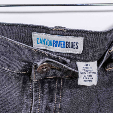 Baggy Carpenter Jean Shorts Jorts Hip Hop Skater Canyon River Blues