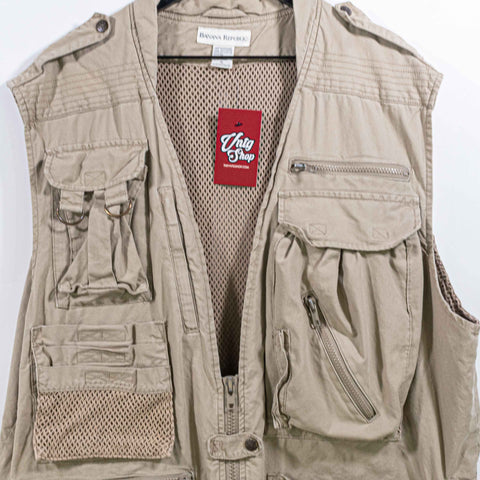 Banana Republic Safari Hunting Fishing Utility Vest