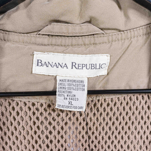 Banana Republic Safari Hunting Fishing Utility Vest