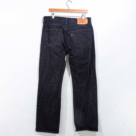 Levis 501 Button Fly Jeans Grunge Skater