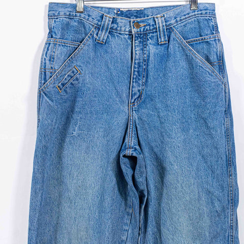 Baggy Wide Leg Jeans Hip Hop Skater