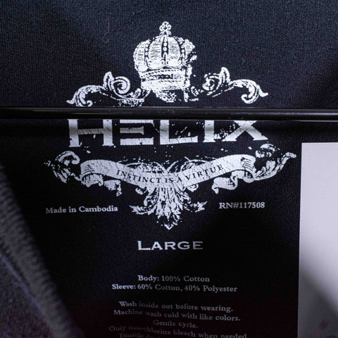 Helix Crosses AOP Layered T-Shirt Mall Cyber Goth