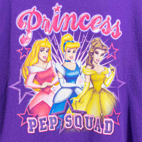 Disney Princess Pep Squad T-Shirt Cinderella Sleeping Beauty Belle