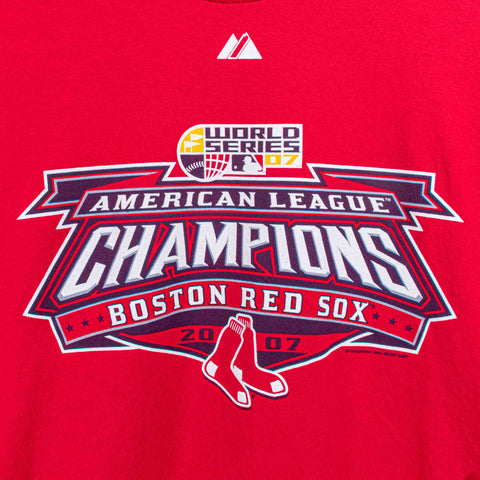 Boston Red Sox 2007 American League Champions T-Shirt Majestic
