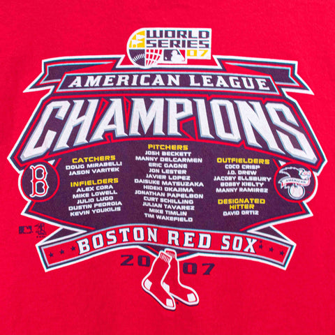 Boston Red Sox 2007 American League Champions T-Shirt Majestic