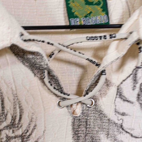 Tiger Tattoo Art AOP Textured Polo Shirt