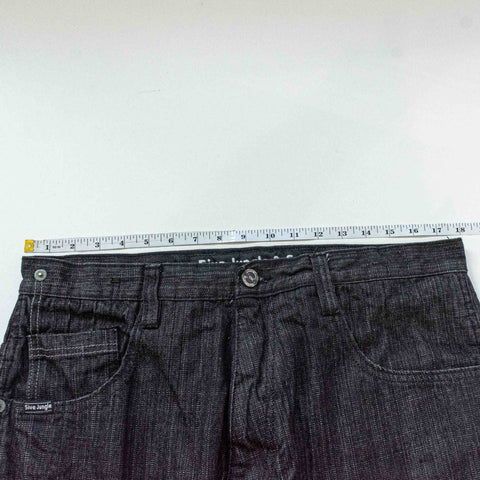 5ive Jungle Baggy Jeans Wide Leg Hip Hop