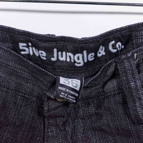 5ive Jungle Baggy Jeans Wide Leg Hip Hop