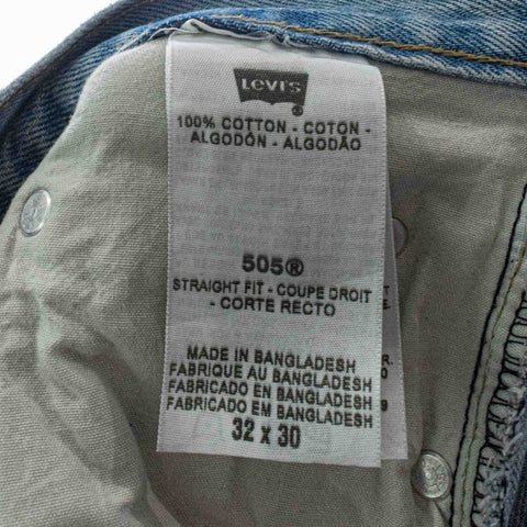 Levis 505 Jeans Grunge Skater