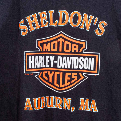 Harley Davidson Motorcycles T-Shirt Flames Another Legend Begins