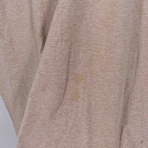 Old Navy Blank Brown Pocket T-Shirt Single Stitch