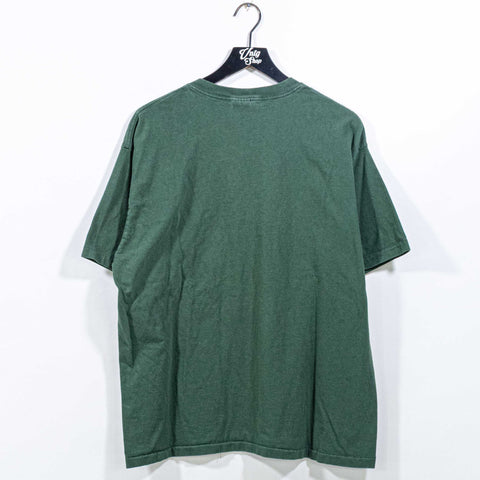 GAP Blank Green Pocket T-Shirt Made in USA Single Stitch
