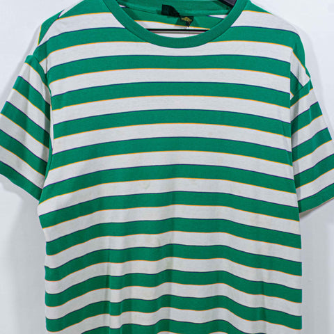 Surf Skate Striped T-Shirt Club Room Single Stitch