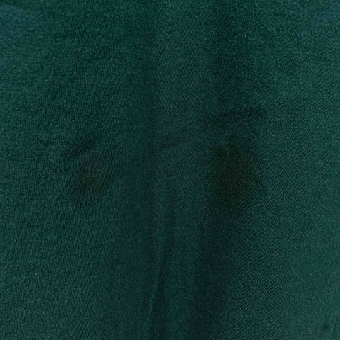 Old Navy Blank Green Pocket T-Shirt Single Stitch