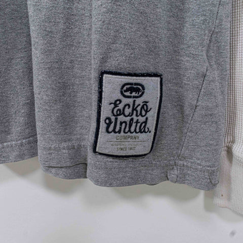 Ecko Unltd Rhino Layered T-Shirt Long Sleeve Hip Hop Baggy