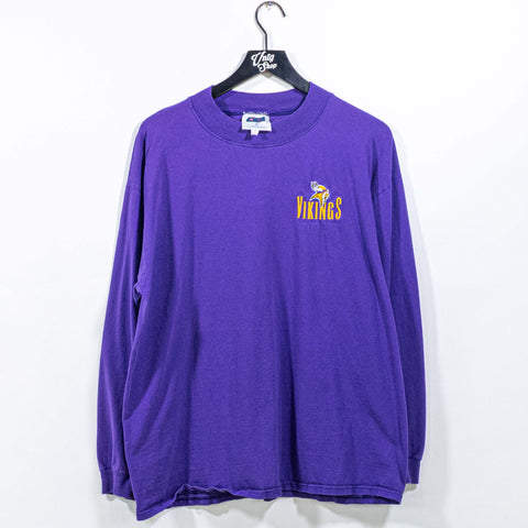 Minnesota Vikings NFL Mock Neck T-Shirt Long Sleeve Football