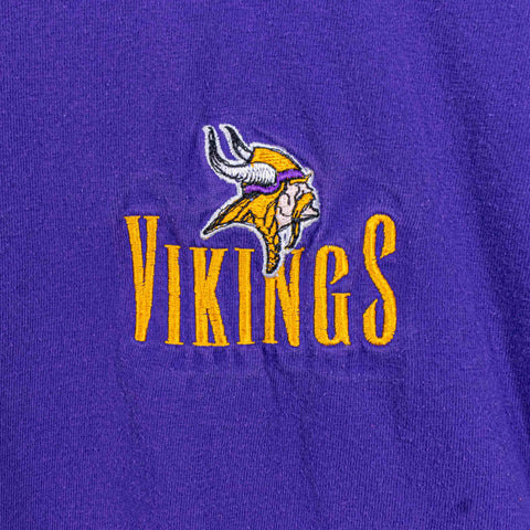 Minnesota Vikings NFL Mock Neck T-Shirt Long Sleeve Football