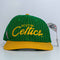 Boston Celtics Sports Specialties Script SnapBack Pinstripe