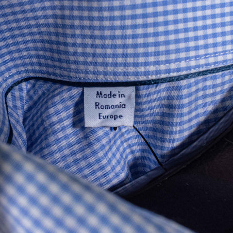 ETON Contemporary Plaid Check Button Shirt