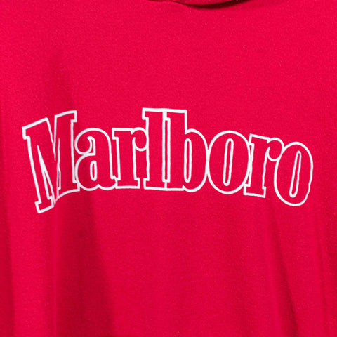 Marlboro Spell Out Hoodie Sweatshirt