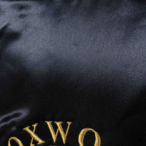 Foxwoods Resort & Casino Satin Bomber Jacket Reversible