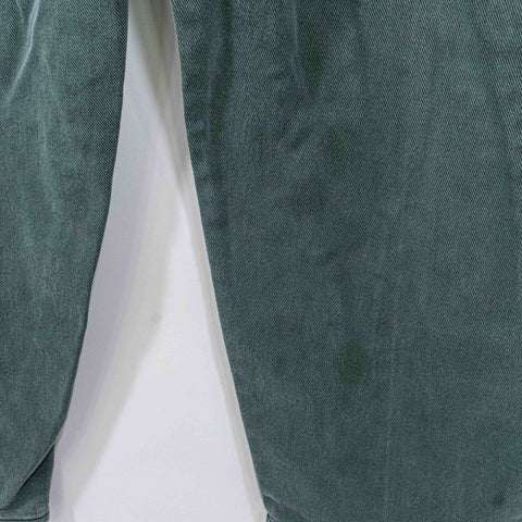 BOSS Overdyed Green Baggy Jeans