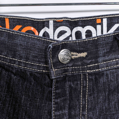 Akademiks Baggy Jeans Hip Hop Wide Leg