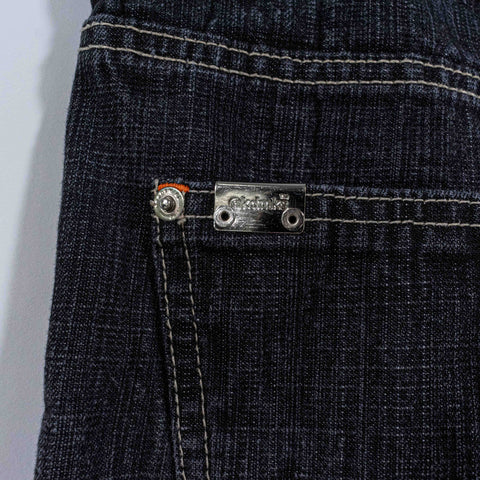 Akademiks Baggy Jeans Hip Hop Wide Leg