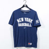 New York Yankees NIKE Center Swoosh T-Shirt MLB Baseball