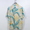 Tommy Bahama Floral Silk Hawaiian Shirt Tiki Resort