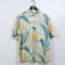 Tommy Bahama Floral Silk Hawaiian Shirt Tiki Resort