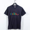 Euro Disney T-Shirt Embroidered Rainbow Logo