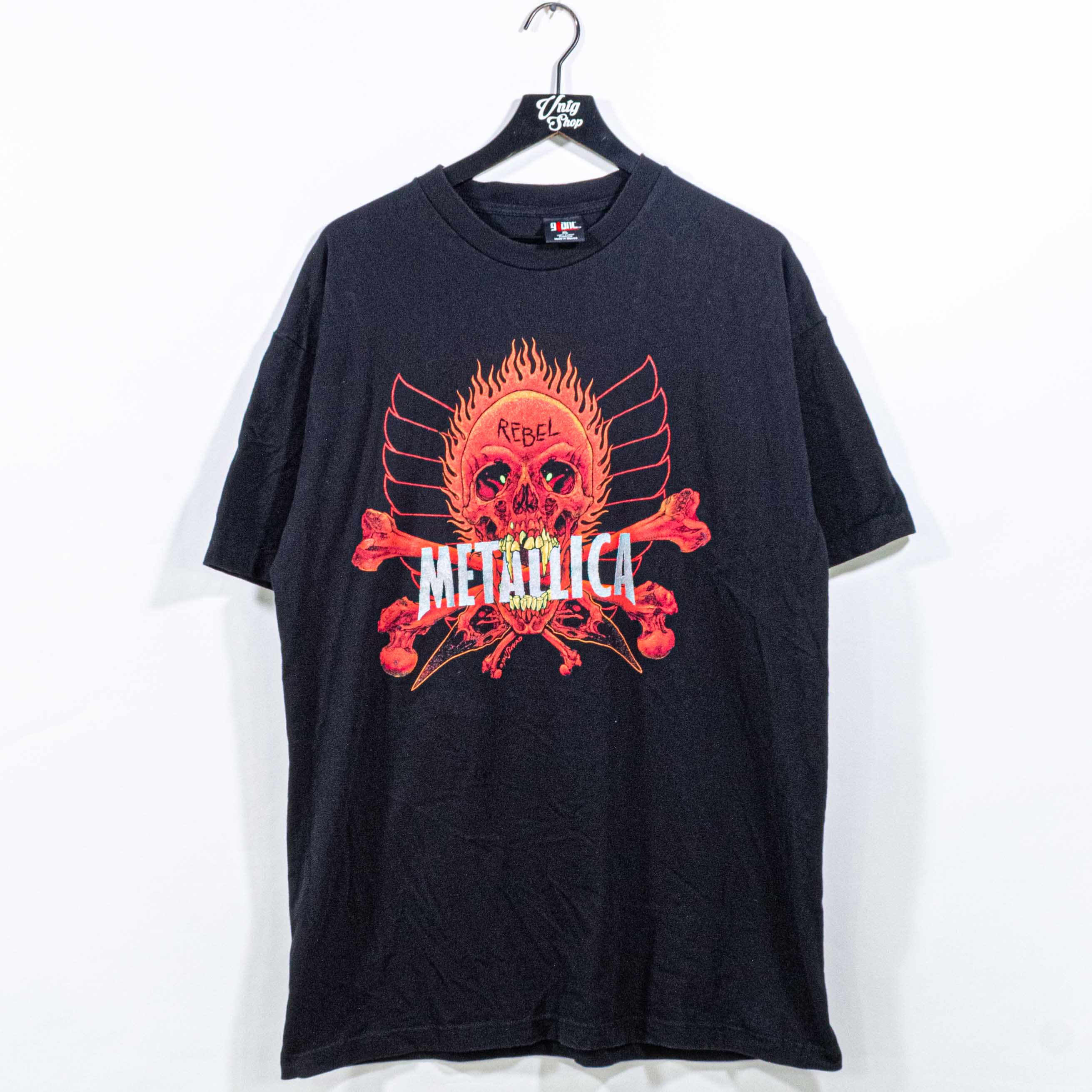 METALLICA x PUSHEAD Rebel Tシャツ XS METALLICA x PUSHEAD Rebel Tシャツ XS