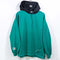 Reebok Logo Two Tone Hoodie Sweatshirt