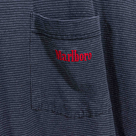 Marlboro Striped Pocket T-Shirt