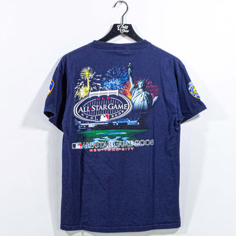 2008 MLB All Star Game New York T-Shirt Yankee Stadium FDNY NYPD