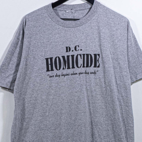 DC Homicide Joke T-Shirt Our Day Begins When Your Day Ends