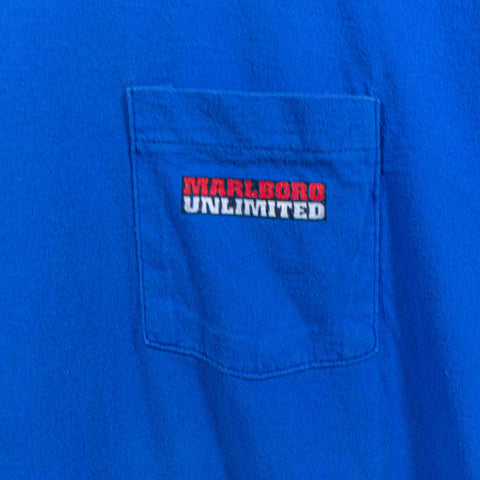 Marlboro Unlimited Howling Wolf Pocket T-Shirt