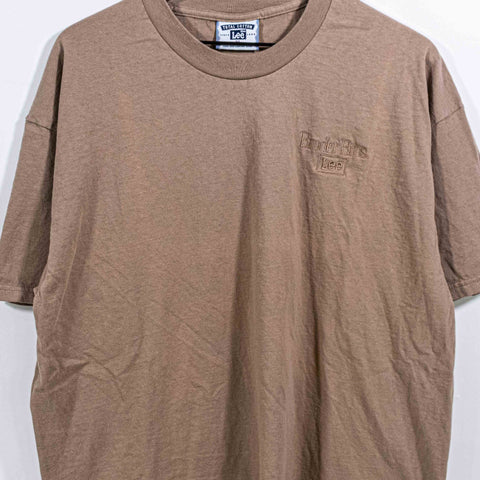 LEE Tonal Brown T-Shirt Broder Bros Promo