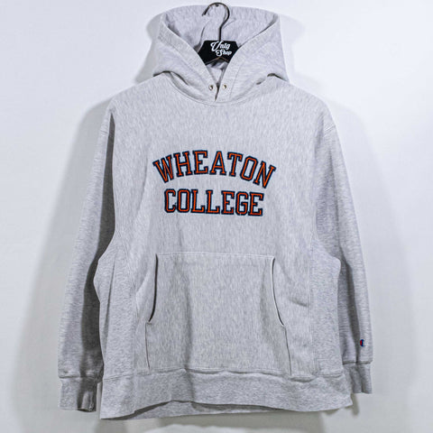 Wheaton College Champion Reverse Weave Hoodie Sweatshirt