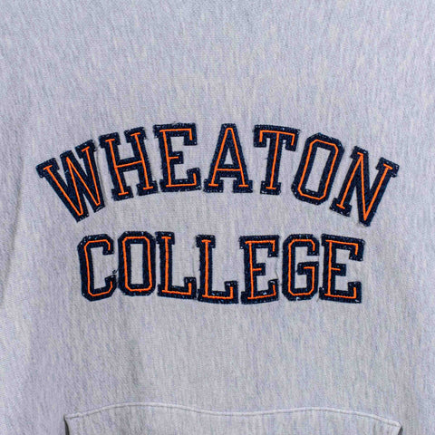 Wheaton College Champion Reverse Weave Hoodie Sweatshirt